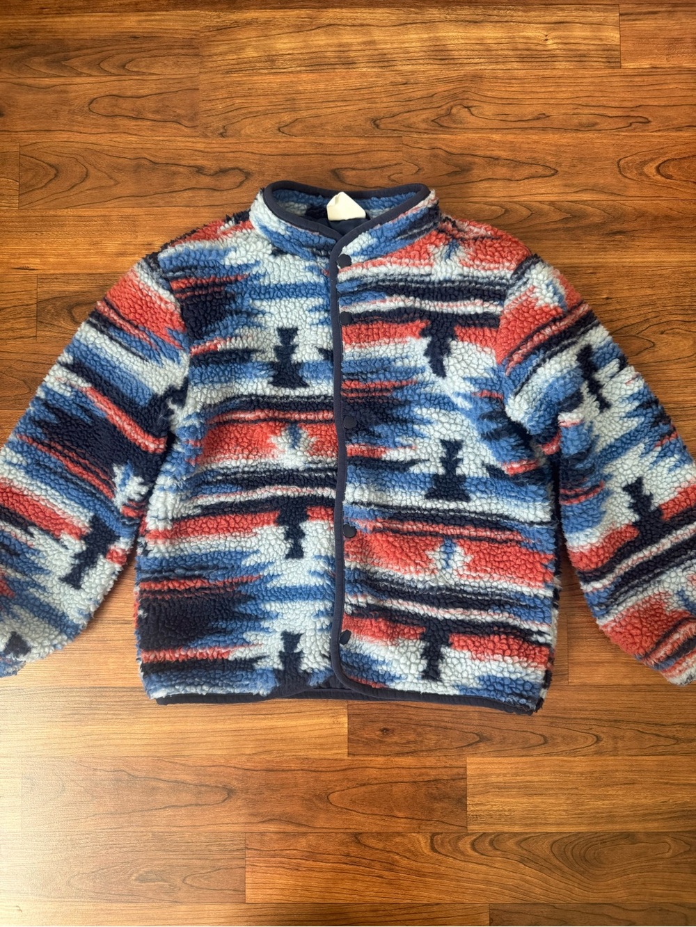 Cotton On | Cozy Patterned Sherpa Jacket